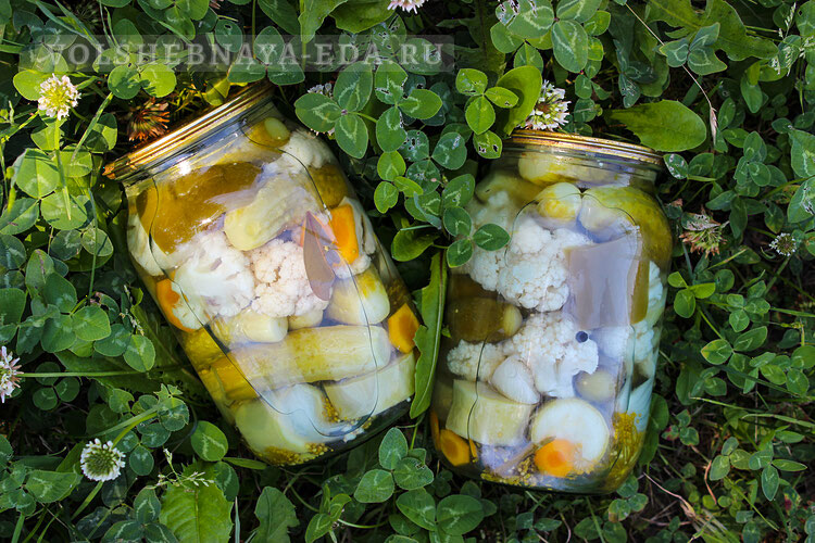 marinovannye ogurcy s cvetnoj kapustoj assorti 11